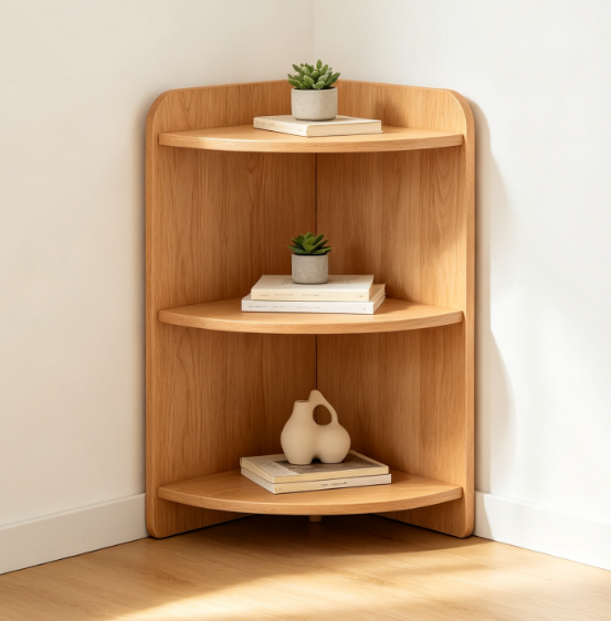 Corner Small Bookshelf